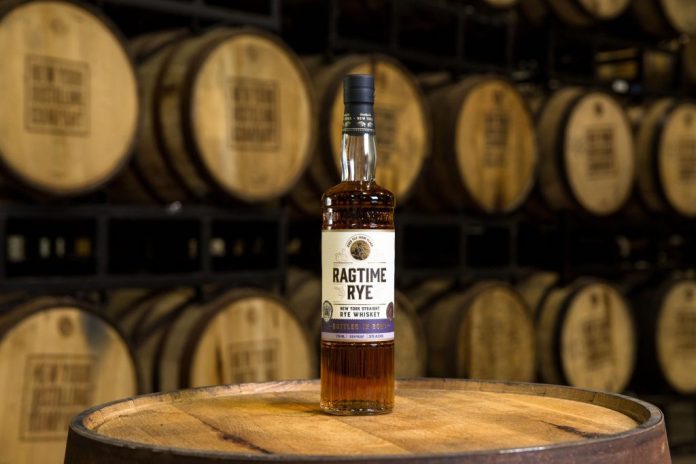 Ragtime Rye Bottled-in-Bond. Courtesy New York Distilling Co.