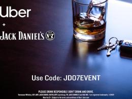 Uber and Jack Daniel's Super Bowl Promo Code